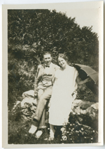 Photograph of Walter and Margarete Dahms.